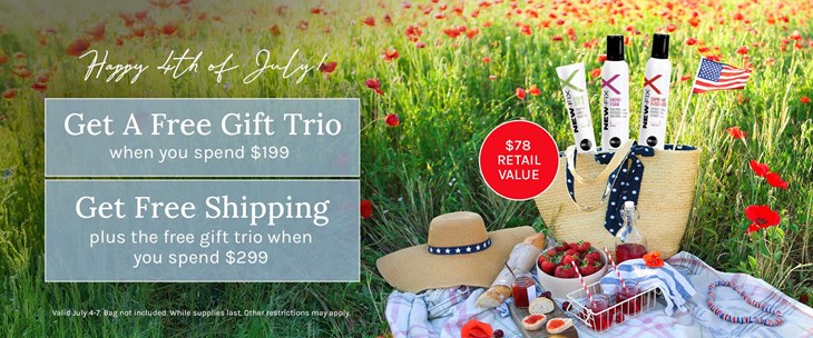 eBeauty Fourth of July Promotion