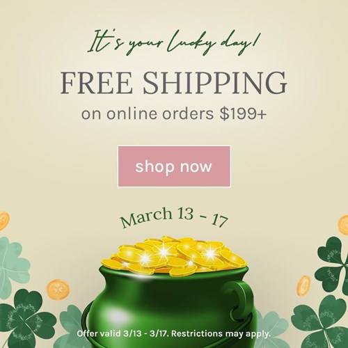St. Patty's Day Sale (3/13-3/17)