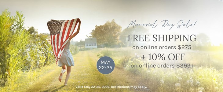 Memorial Day Sale (May 22-25)