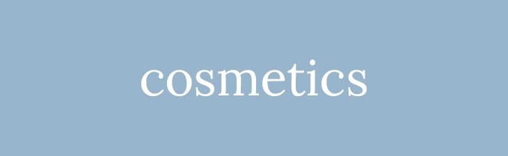 CATEGORY GENERIC Single Cosmetics
