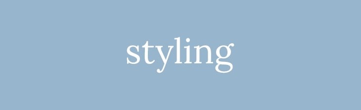 CATEGORY GENERIC Single Styling