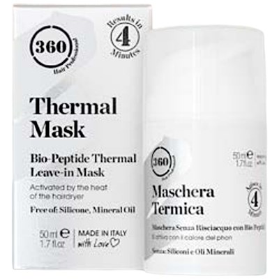 360 Hair Professional Thermal Mask BioPeptide Leave-In 1.7 Fl. Oz.