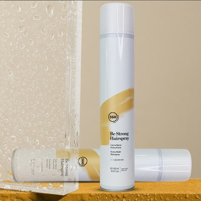 360 Hair Professional Be Strong Hairspray 16.91 Fl. Oz.