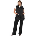 Betty Dain Plus Size Women's Stylist Vest 2X