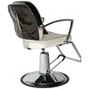 Betty Dain Round Chair Back Cover- Black