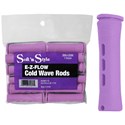 Burmax E-Z Cold Wave Rods - Purple Short