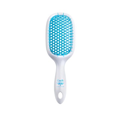 Crack Hair Fix Paddle Brush- Blue