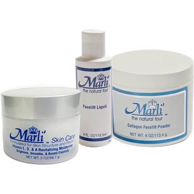 Danyel Cosmetics Marli' Collagen Facelift Kit with EDA Revitalizing Moisturizer 5 pc.