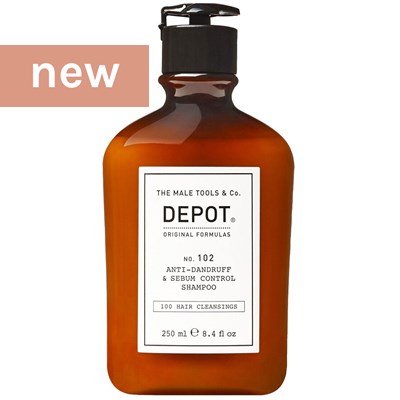 DEPOT® NO. 102 ANTI-DANDRUFF & SEBUM CONTROL SHAMPOO 8.4 Fl. Oz.