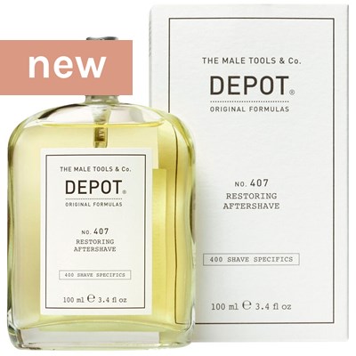 DEPOT® NO. 407 RESTORING AFTERSHAVE 3.4 Fl. Oz.
