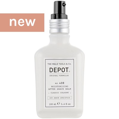 DEPOT® NO. 408 MOISTURIZING AFTER SHAVE BALM - CLASSIC COLOGNE 3.4 Fl. Oz.