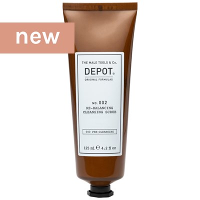 DEPOT® NO. 002 RE-BALANCING CLEANSING SCRUB 4.2 Fl. Oz.