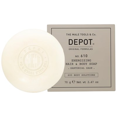 DEPOT® NO. 610 ENERGIZING HAIR & BODY SOAP 2.47 FL. Oz.