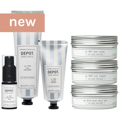 DEPOT® HAIR STYLING TRY ME KIT 6 pc.