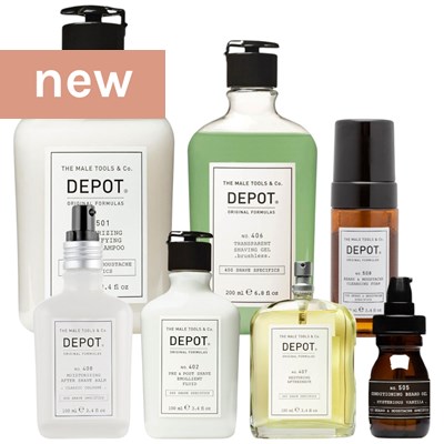 DEPOT® SHAVE & BEARD TRY ME KIT 7 pc.