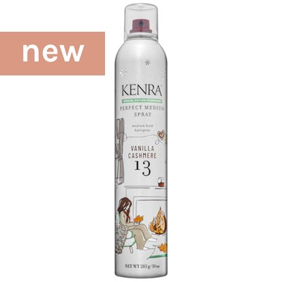 Kenra Professional Limited Edition Vanilla Cashmere Perfect Medium Spray 13 80% 10 Fl. Oz.