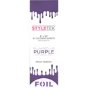 STYLETEK XL Balayage Flat Sheet Embossed Heavy- Plumped Up Purple 200 ct. 5 inch x 16 inch