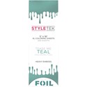 STYLETEK XL Balayage Flat Sheet Embossed Heavy- Tease Me Teal 200 ct. 5 inch x 16 inch