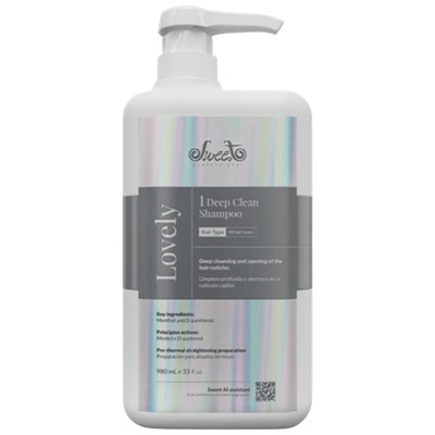 Sweet Hair Professional Deep Clean Shampoo - Step 1 Liter