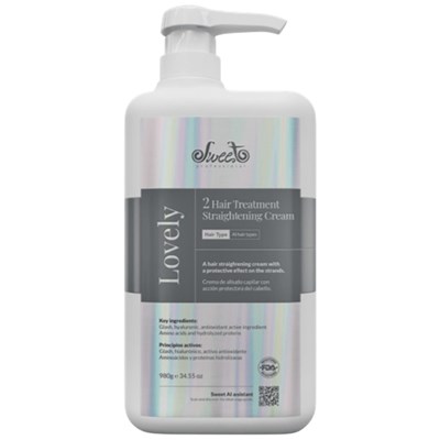 Sweet Hair Professional Straightening Cream - Step 2 Liter